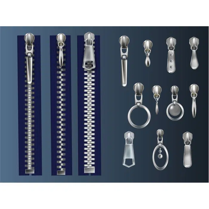 set metal closed zippers blue fabric tape steel pullers with various eyelets 2 1 کارت-روز-پدرها-با-عینک-سبیل-کراوات