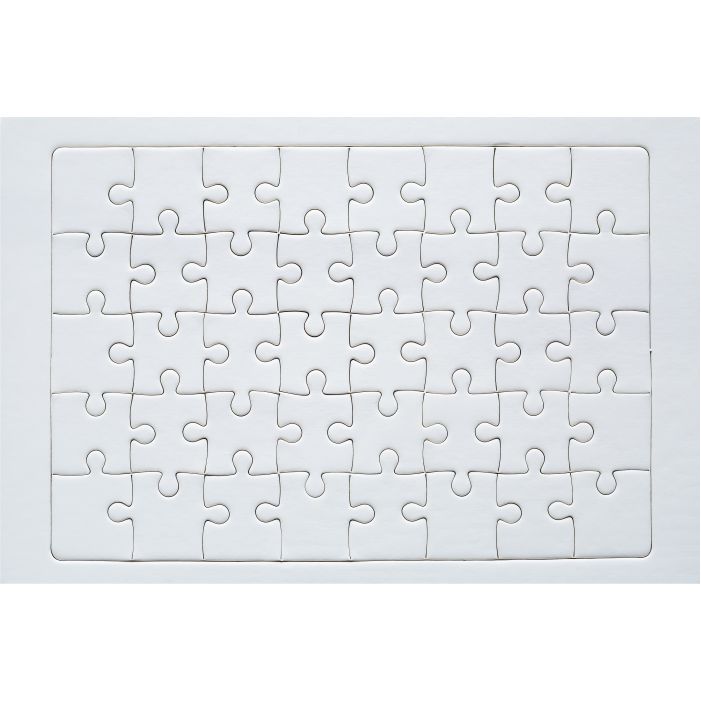 unfinished red with white jigsaw puzzle pieces 1 محصولات بهداشتی-با ماکت