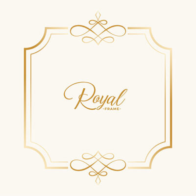 فریم خالی رویال و قاب دکوری مناسب نوشتن و خوشنویسی