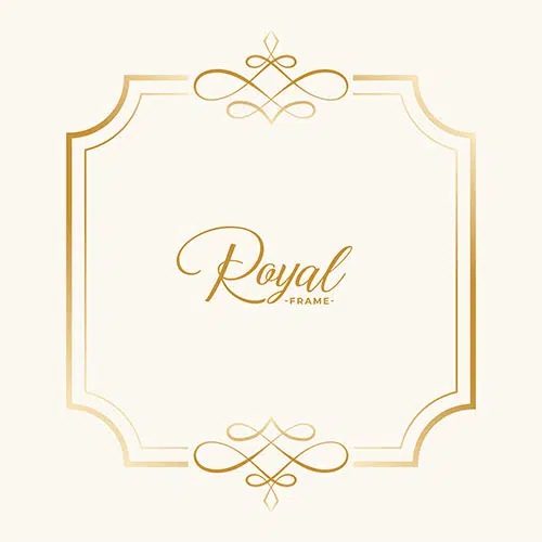 Royal vintage frame decor with text space 1 ماکت-پوستر-نمای-خالی-بالا