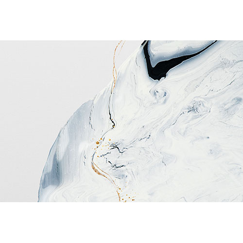abstract liquid marble white background handmade experimental art 2