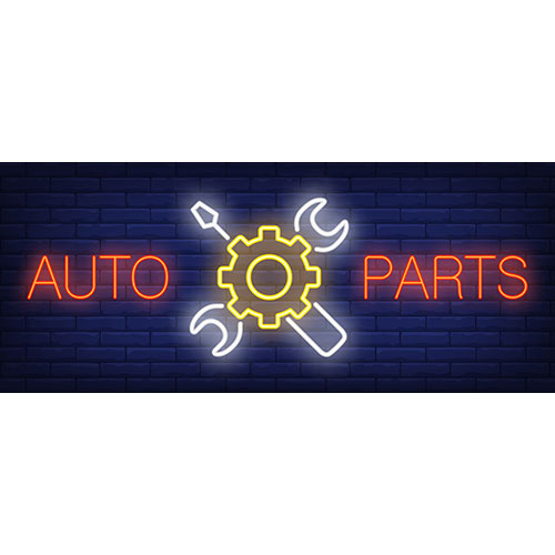 auto parts sign neon style 1 ترکیب