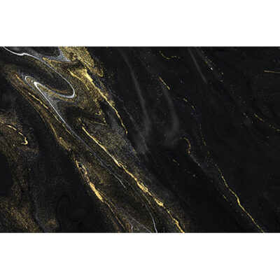 طرح سنگ مرمر مایع رنگ مشکی دست ساز اکریلیک