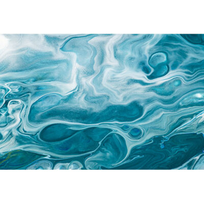 طرح بافت و تکسچر سنگ مرمر مایع و جاری آبی و سفید