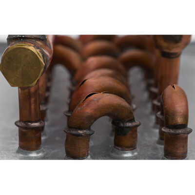 تصاویر با کیفیت لوله های شکسته شده مسی