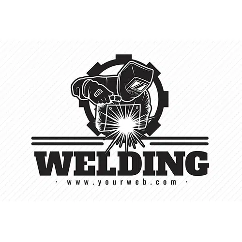 وکتور و آرم جوشکار صنعتی 1 detailed welder logo template 9 1 وکتور