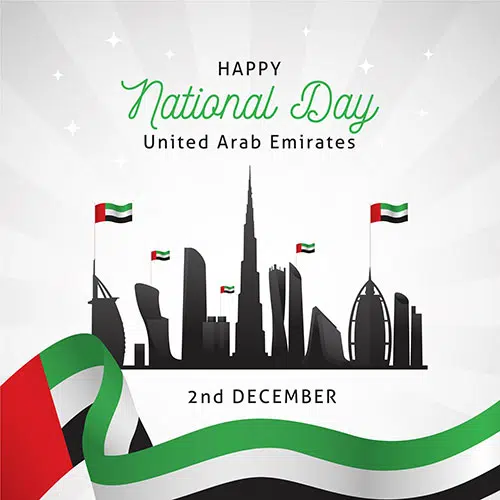 طرح وکتور روز ملی امارات متحده عربی 1 flat design united arab emirates national day 1 طرح