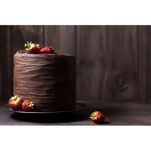 front view chocolate cake concept 1 ویزیت-حرفه ای-با-عکس-شهر