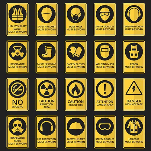 health safety signs safety equipment must be worn 1 روتر-وای-فای-بالا-با-فضای-کپی