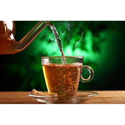 ساختمان هتل کشور گرمسیری با نماد کارتونی نخل