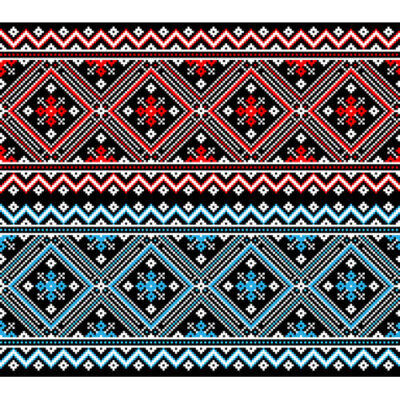 تصویر طرح هندسی اوکراینی