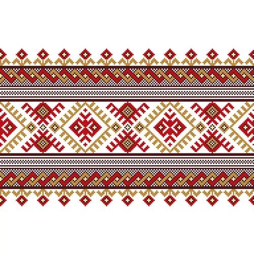 illustration ukrainian folk seamless pattern ornament 2 1 وکتور-آبی-ابر