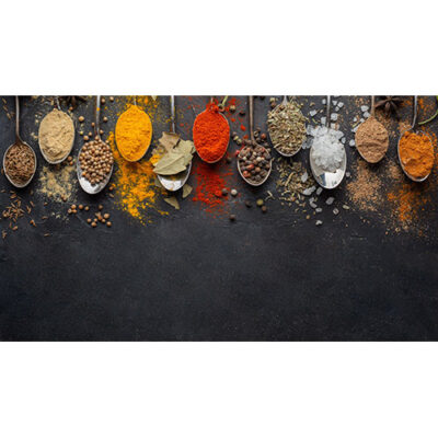 تصویر با کیفیت چاشنی های هندی و ادویه جات