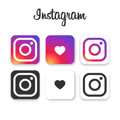 instagram icon collection 1 مجموعه ایکون های اینستاگرام