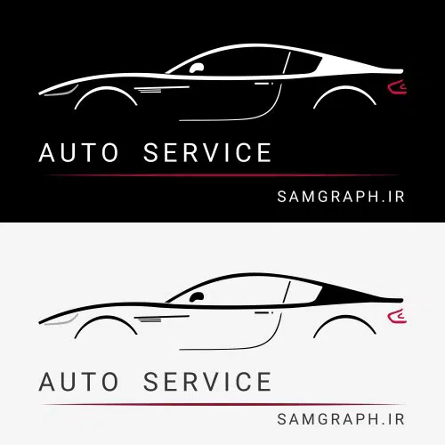 logo auto service car logo luxury 1 قالب