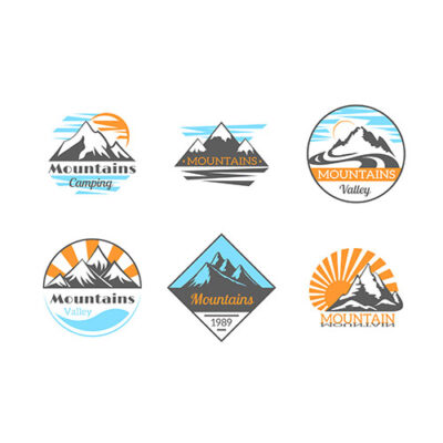 لوگو آرم کوهنوردی و تجهیزات کمپینگ در فضای باز
