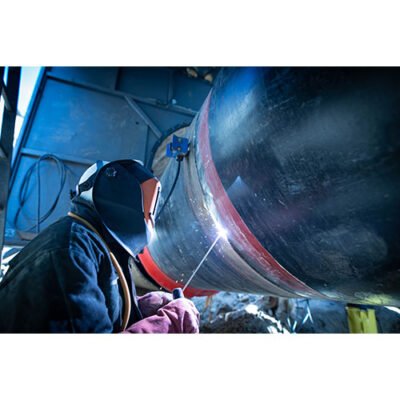 عکس ساخت و جوشکاری خط لوله