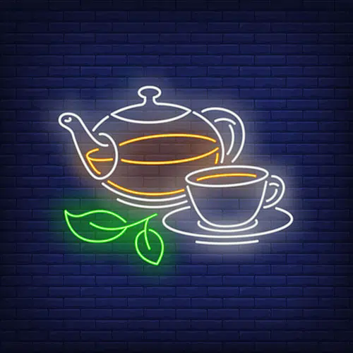 teapot cup neon style 1 تست