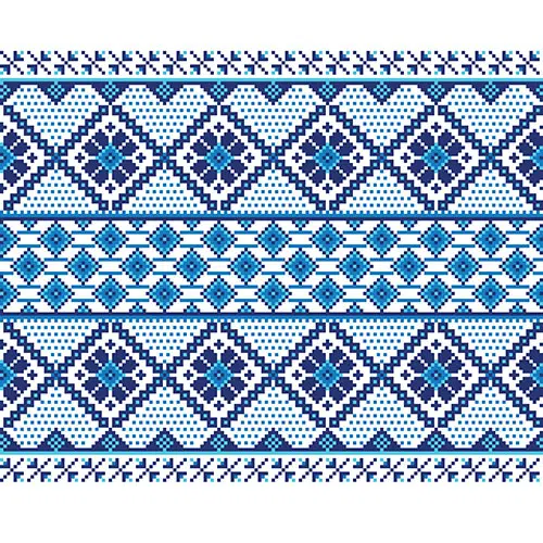vector illustration ukrainian folk seamless pattern ornament ethnic ornament border element5 1 وکتور آشپز