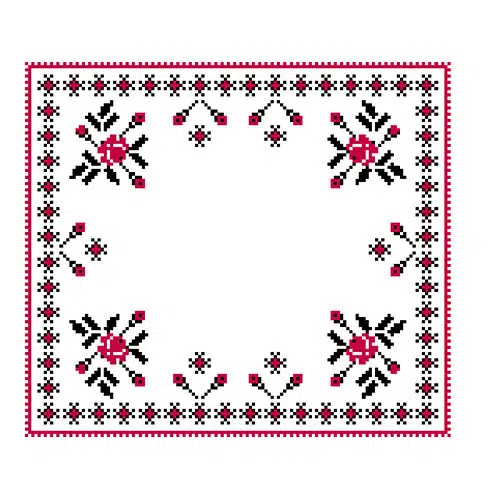 vector illustration ukrainian folk seamless pattern ornament ethnic ornament border element6 1 وکتور آشپز