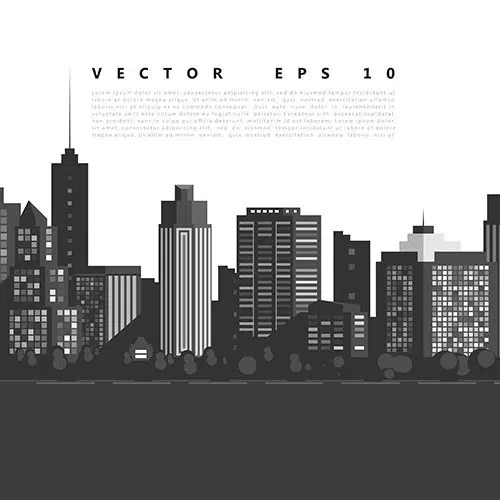 vector modern city 1 مجموعه