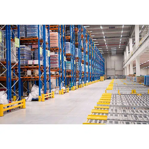 warehouse storage interior with shelves loaded with goods 1 روتر-وای-فای-بالا-با-فضای-کپی