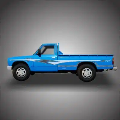 برچسب بدنه وانت نیسان زامیاد