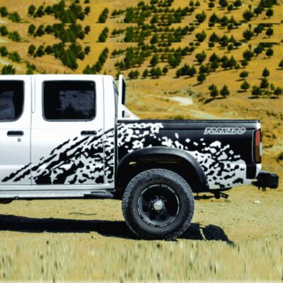 برچسب بدنه وانت نیسان زامیاد