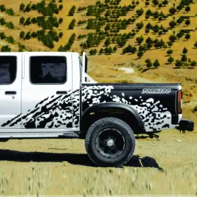 برچسب بدنه وانت نیسان زامیاد