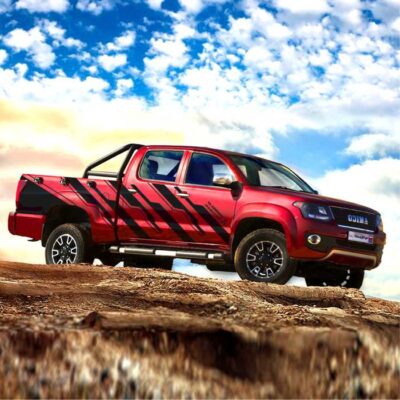 برچسب اسپرت باکیفیت بدنه اتومبیل آف رود پیکاپ و ماشین های شاسی بلند