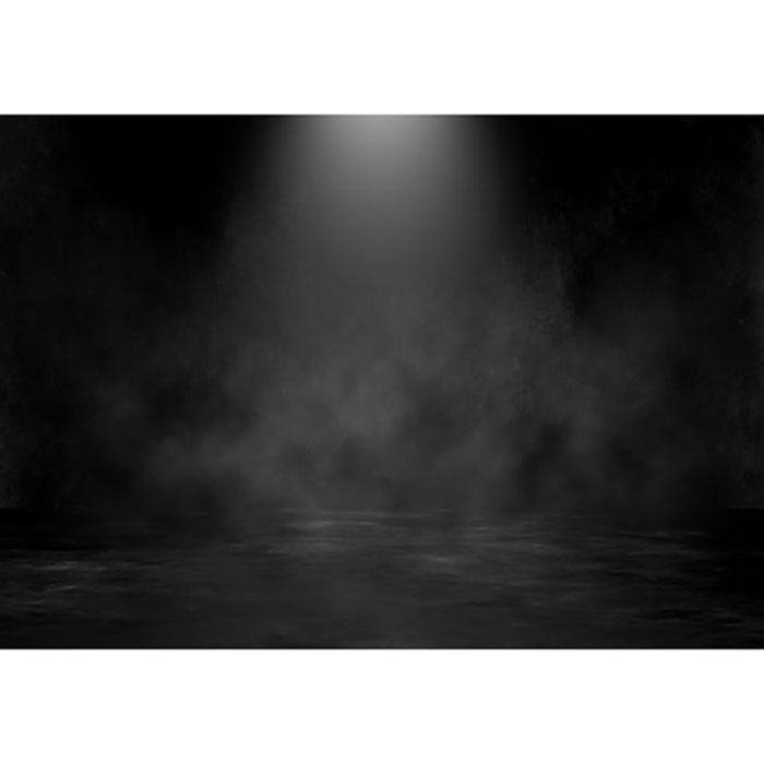 3d grunge room interior with spotlight smoky atmosphere background 1
