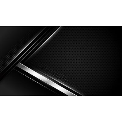 پس زمینه مشکی با اشکال هندسی و خطوط نقره ای سیلور