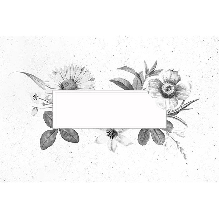 blank floral banner design vector 1 لوگو دیزاین طرح بال