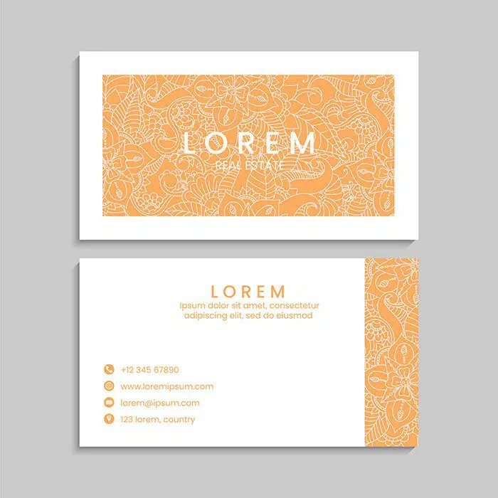 business card set vector illustration eps22 1 قالب-کارت-ویپ-با-سبک-نقره ای
