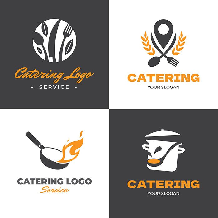 catering logo template collection 3 1