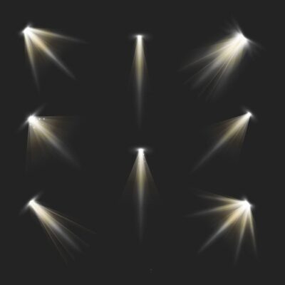 ست و مجموعه نور های واقع گرایانه بصورت لایه باز