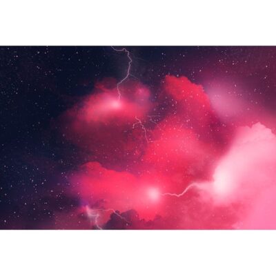 پس زمینه انتزاعی قرمز مشکی و رعد و برق