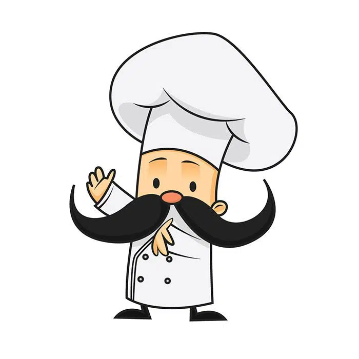 coloured chefdesign 1 وکتور آشپز