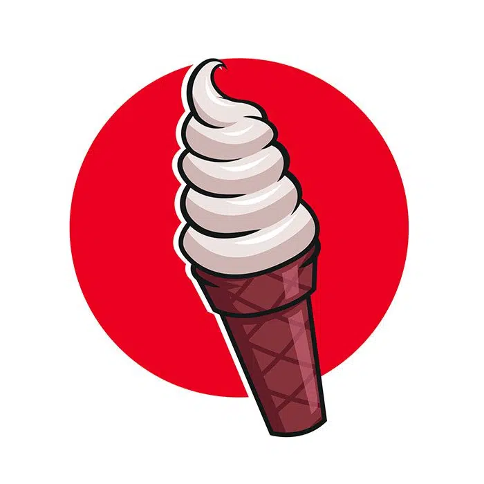 طرح کارتونی بستنی قیفی 1 cone ice cream icon shiny flat classic shape 1 1 مخروطی-بستنی-آیکون-براق-تخت-کلاسیک-شکل-