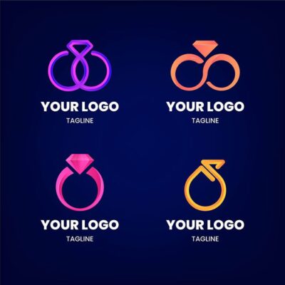 آرم و لوگو مناسب جواهری و طلا فروشی