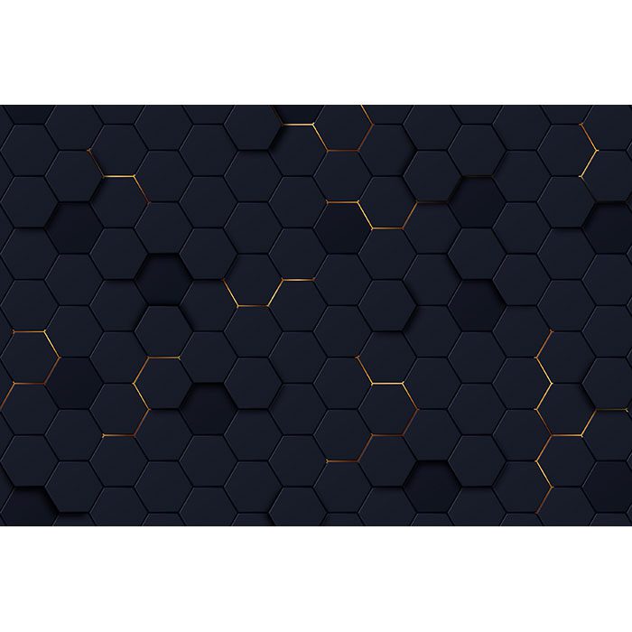 dark hexagonal background with gradient color 1 وکتور علامت خطر - علامت تعجب هشدار