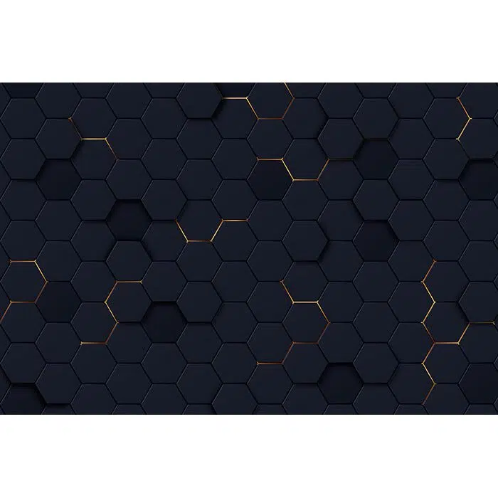 dark hexagonal background with gradient color 1 شیک-تجاری-لوازم-لوازم-ست-آبی-رنگ