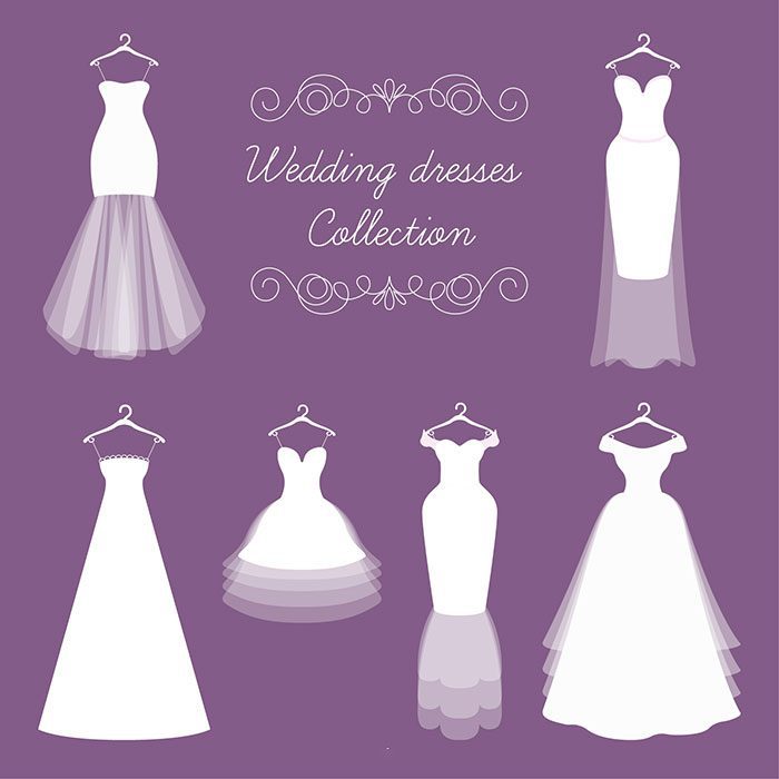 different kinds bride dress 1
