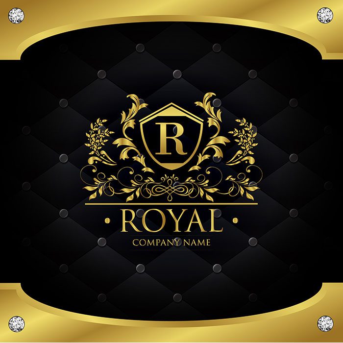 document decoration template luxury royal style golden decor 1 1 مفهوم طراحی وب مدرن با طراحی مسطح