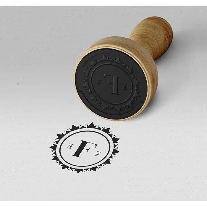 elegant stamp badge mockup 1 یکپارچهسازی با سیستمعامل رستوران-نشان