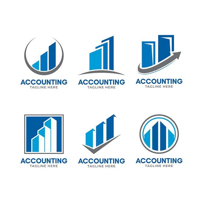 لوگو و آرم مینیمال از طرح فلت املاک مشاور و مسکن 1 flat design business accounting logo template 1 قالب-طراحی-تجاری-حسابداری-الگو-الگو