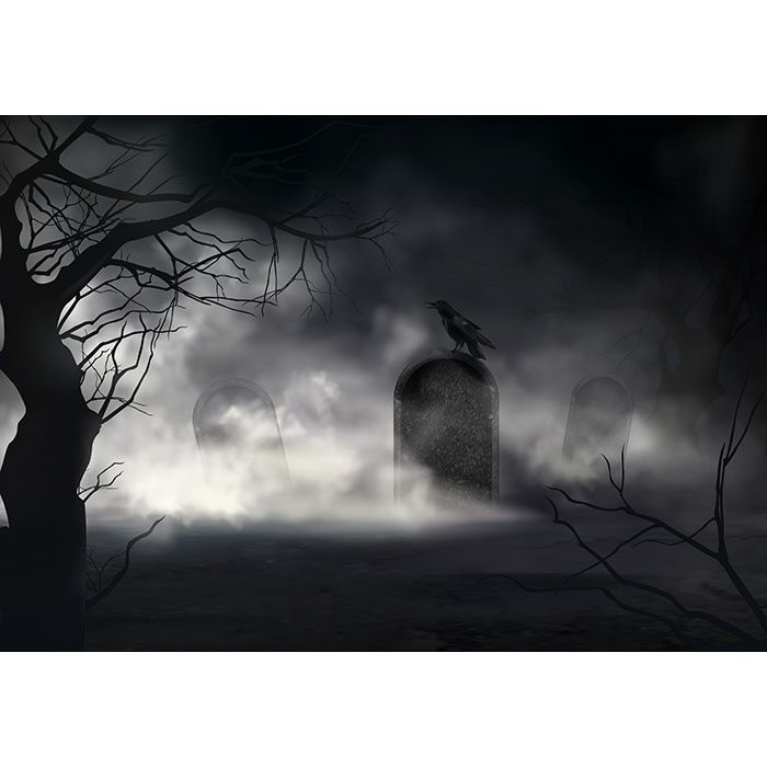 frightening halloween realistic background 1 وکتور-سفر-زمان-بروشور-با-کپی-سفید-فضا-آسمان-با-هواپیما