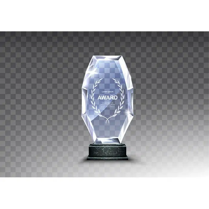تندیس تروفی اکریلیک و جایزه جشنواره 1 glass trophy acrylic winner award realistic 1 شیشه-تروفی-اکریلیک-برنده-جایزه-واقعی