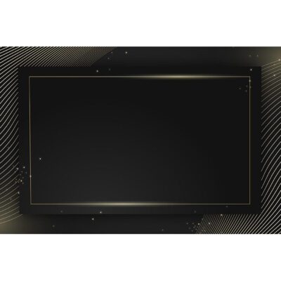 پس زمینه و بک گراند مشکی با حاشیه فلزی