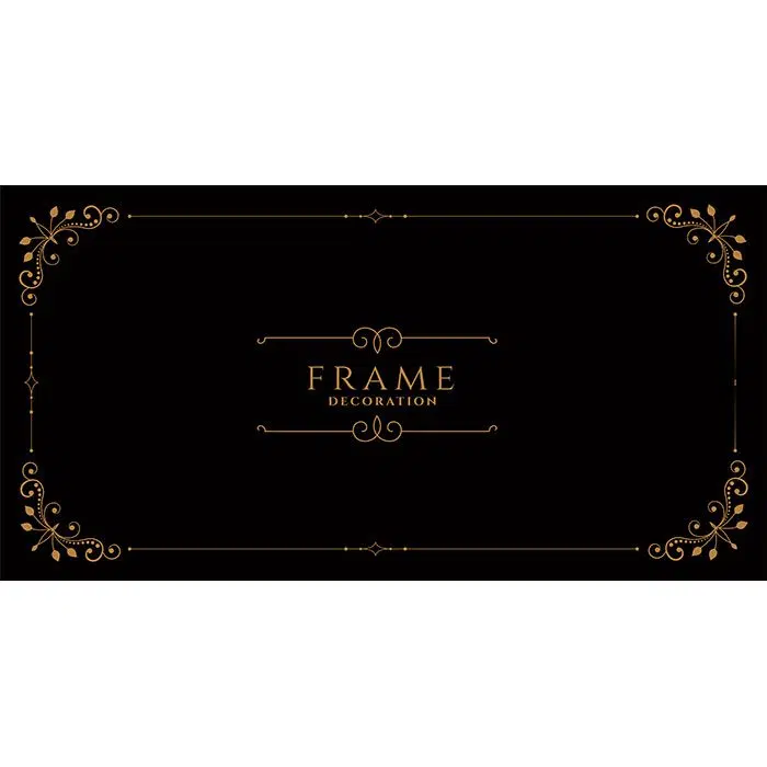 golden floral artistic frame border design background 1 لوگو-قالب وینتیج-لوکس